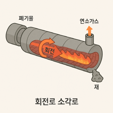 회전로 소각로
