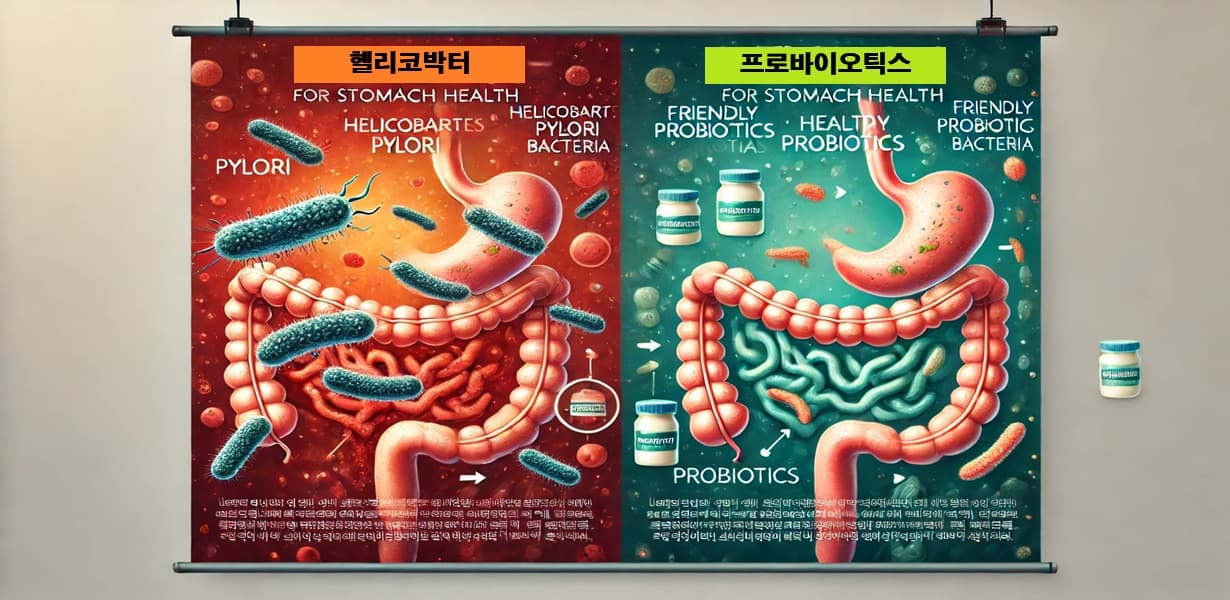 Helicobacter pylori and probiotics for stomach health