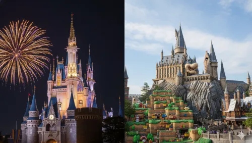 도쿄 디즈니 vs USJ 테마파크 비교-일본 여행 티켓 최저가-디즈니랜드 유니버셜 스튜디오