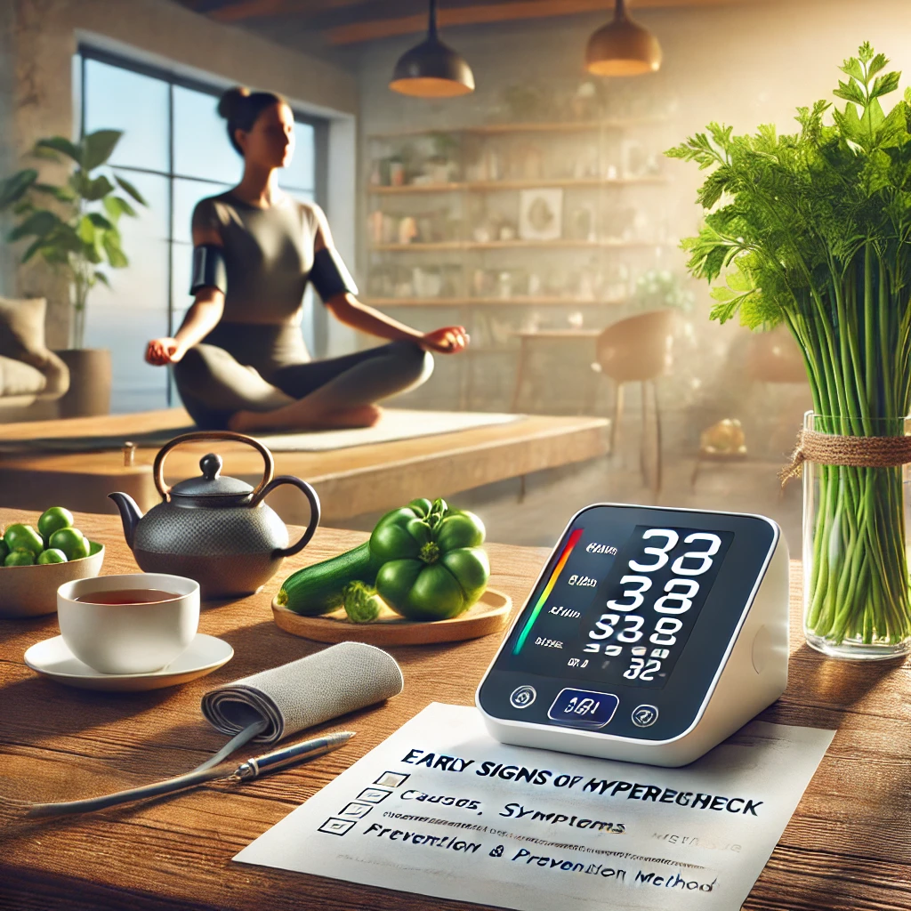 고혈압 초기증상 체크: (원인, 증상, 예방 방법), Check for early symptoms of high blood pressure: (Causes, symptoms, prevention methods)