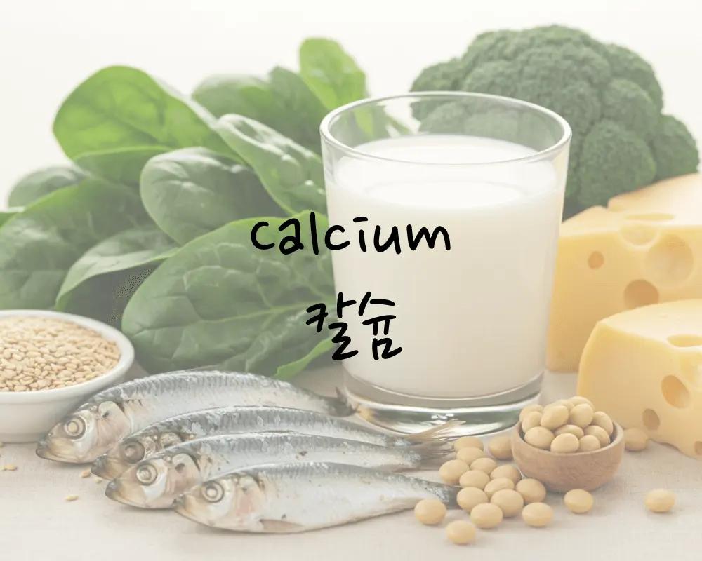 뼈 건강 필수 미네랄 칼슘