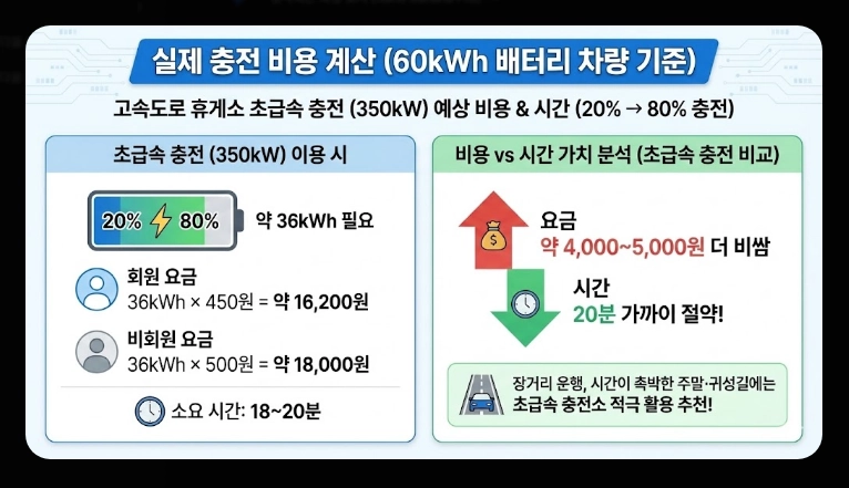 고속도로 휴게소 전기차 충전소 위치 총정리 (2026 최신)