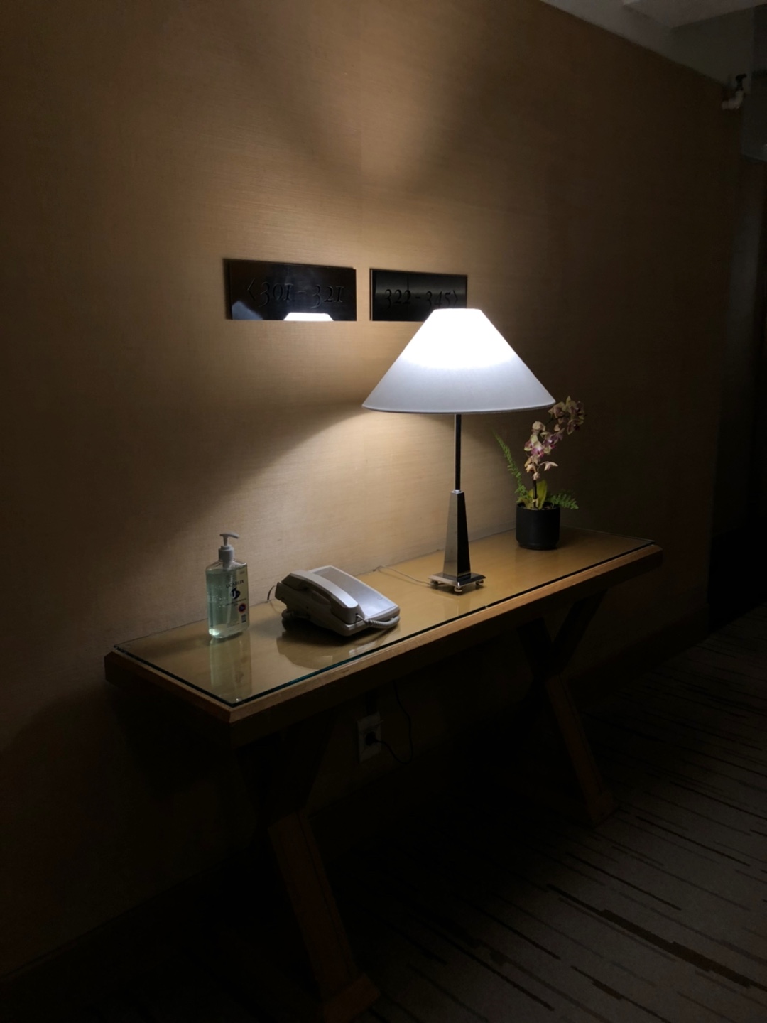 웨스틴조선-객실로가는길