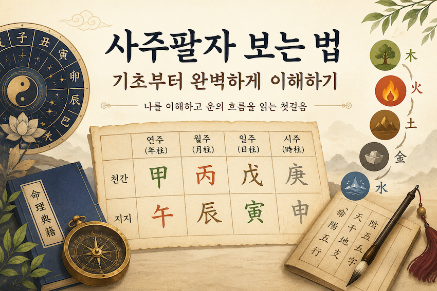 천간과 지지 &ndash; 사주명리학의 기본 구성요소 완벽 해설
