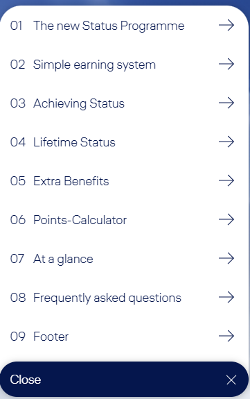 루프트한자 마일리지 제도