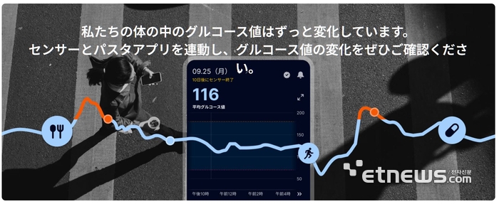 카카오헬스케어 일본어 홈페이지