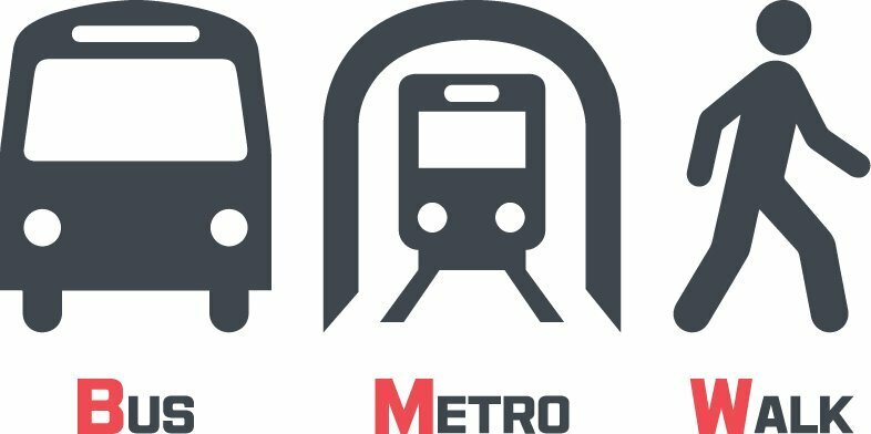 Bus Metro Walk | 500