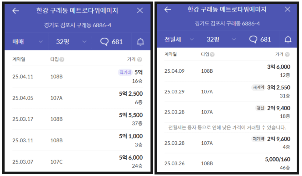 호갱노노 메트로타워 예미지
