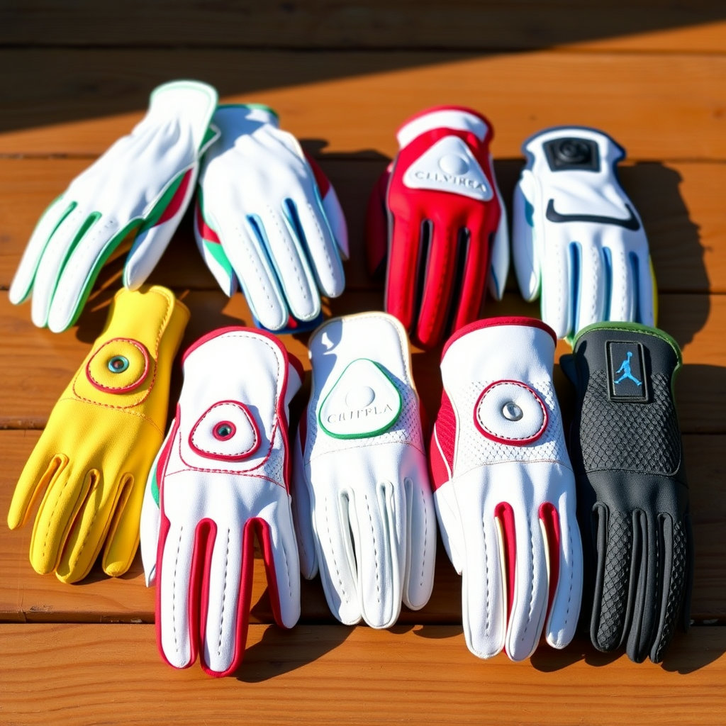 골프 장갑 이미지