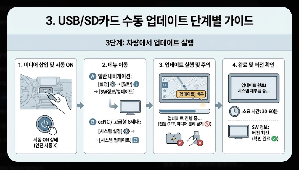 기아내비게이션 업데이트 방법