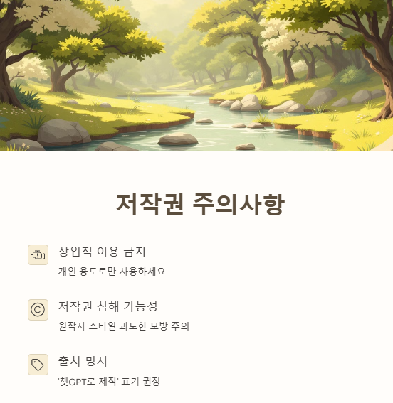 챗GPT 밈 스타일 저작권 침해