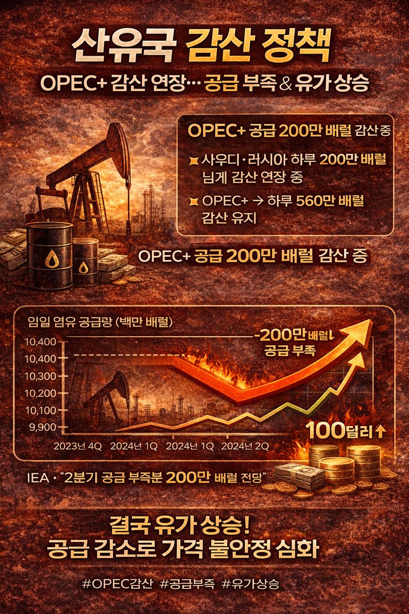 산유국 감산 정책