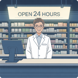 부산 휴일지킴이 약국 심야(공공심야약국) 이미지