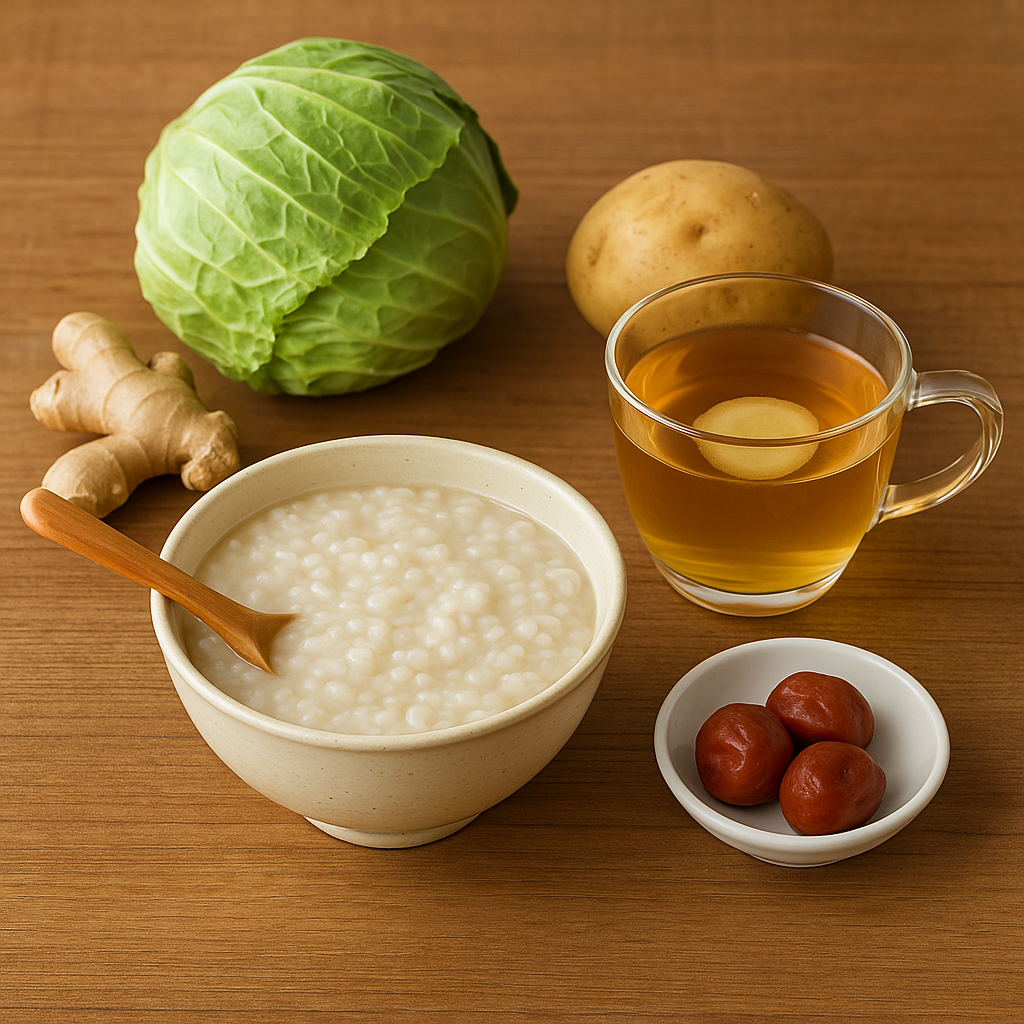 속이 더부록할 때 먹으면 좋은 음식과 차