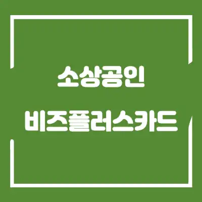 소상공인 비즈플러스카드 섬네일
