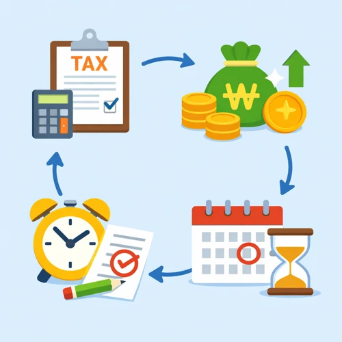 부가세 환급금 표현 이미지