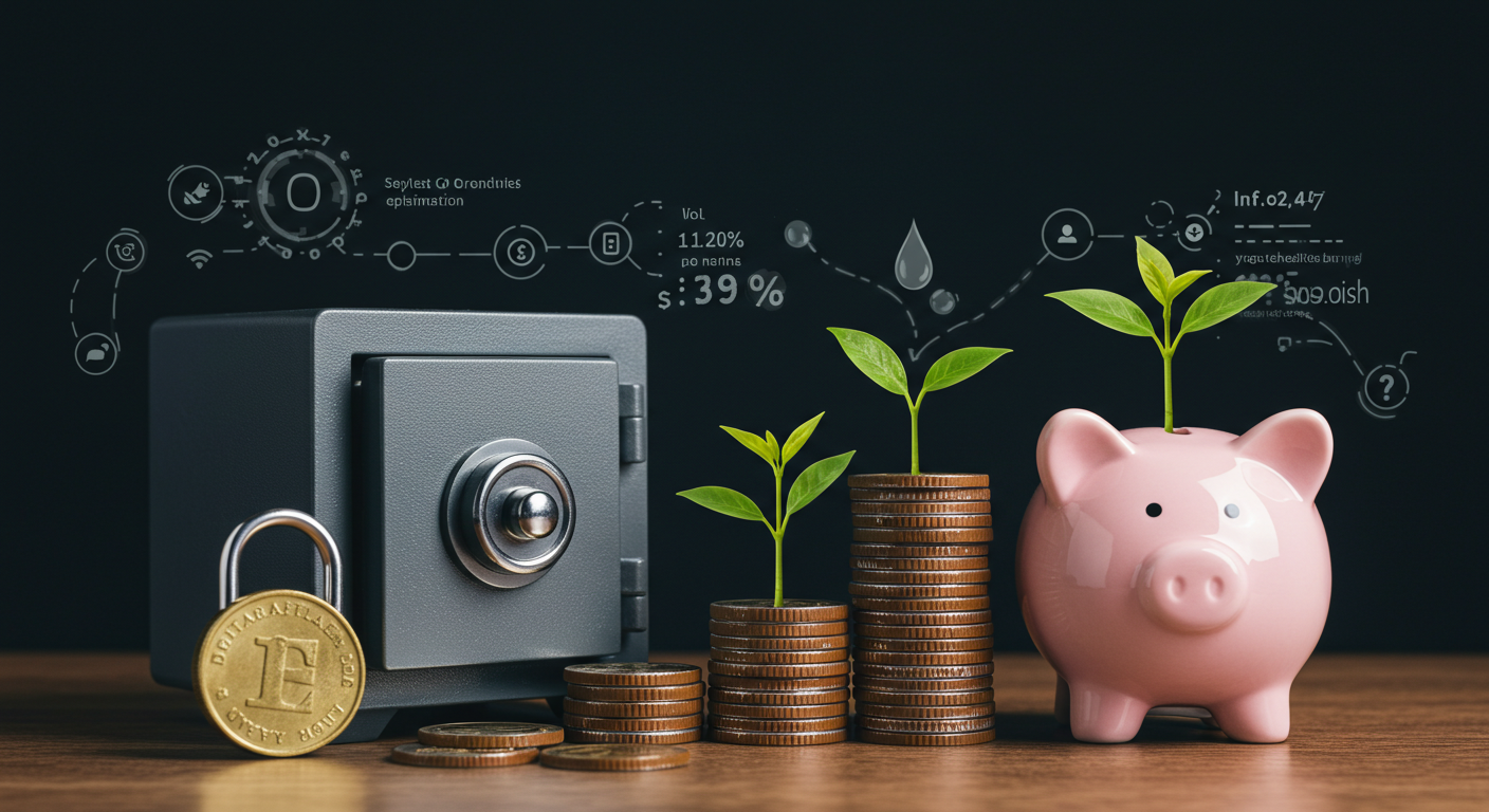 "예적금 전략: 안정성과 유동성 확보"에 대한 이미지입니다.