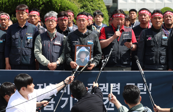 화물연대 조합원 사상