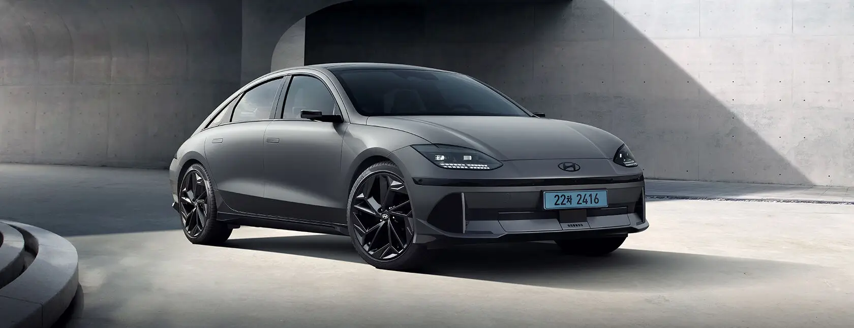 현대 아이오닉 6 전체적인 외관 디자인