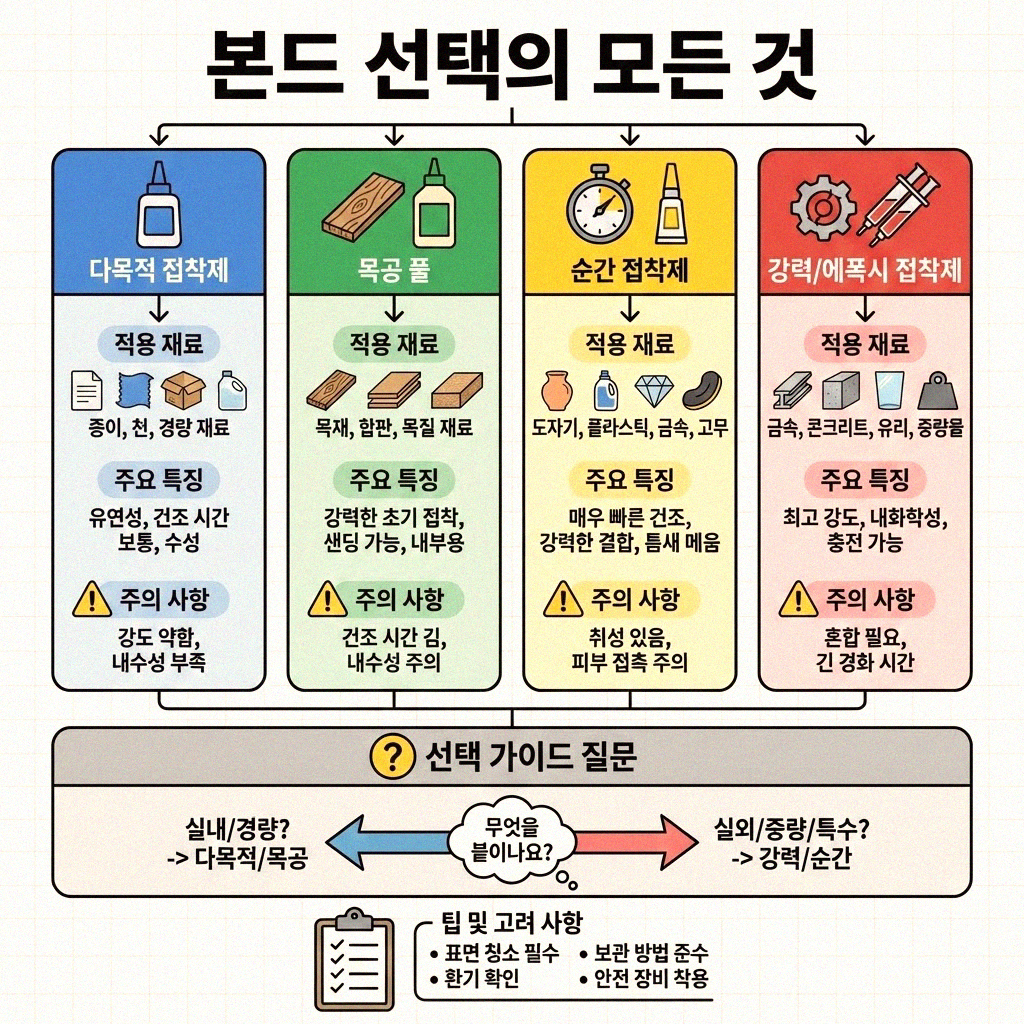 만능 접착제 본드로 뚝딱 해결하는 생활 꿀팁