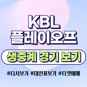 KBL 플레이프 생중계