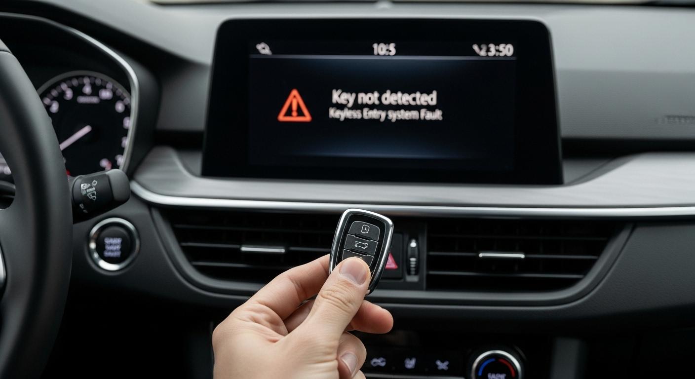 자동차 스마트키 인식 안될때