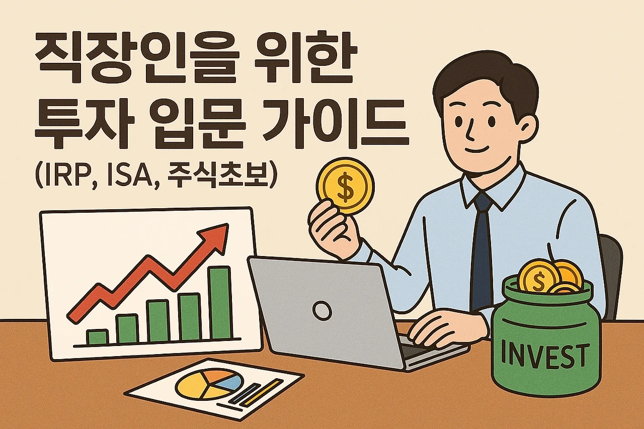 직장인을 위한 투자 입문 가이드 (IRP, ISA, 주식초보)