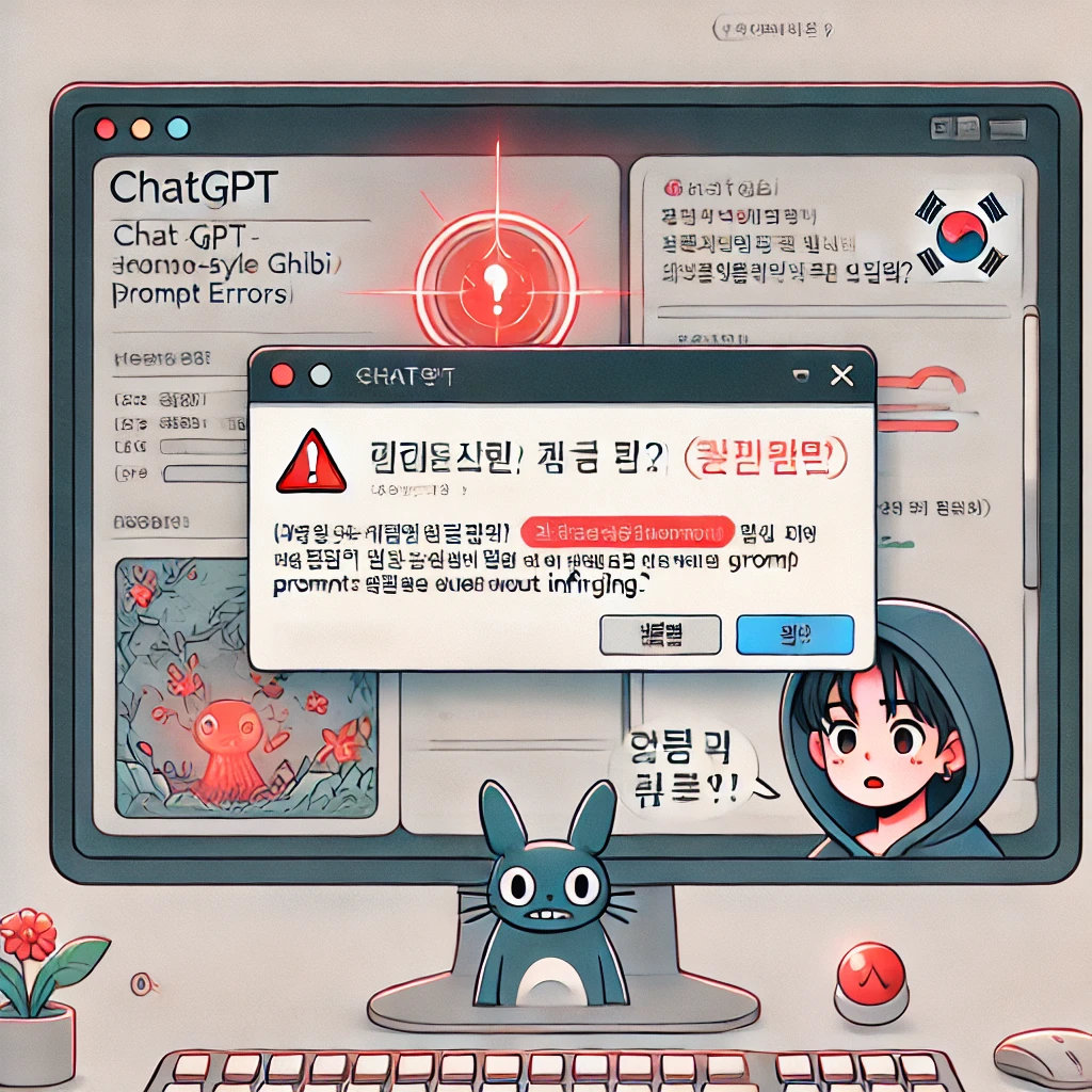 챗지피티 지브리 오류&amp;#44; 챗지피티 지브리 버전 오류&amp;#44; 챗지피티 지브리 오류 프롬프트 수정&amp;#44; 챗지피티 지브리 오류 유료 버전 3