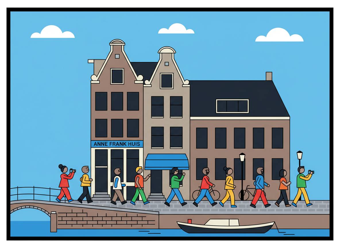 네덜란드 암스테르담 안네의 집 예약