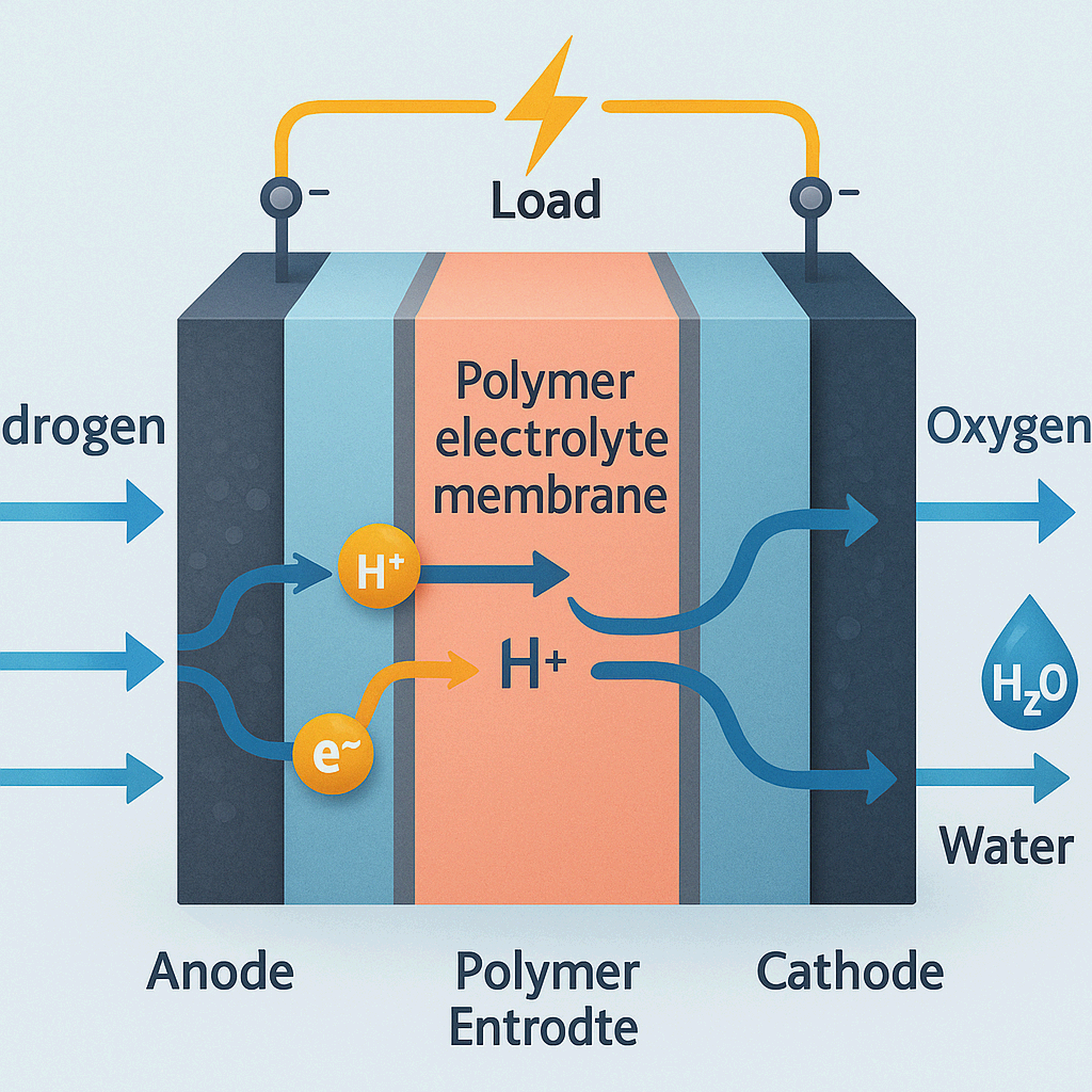 전기 생성 메커니즘 — 전자를 외부로 끌어내는 구조적 설계