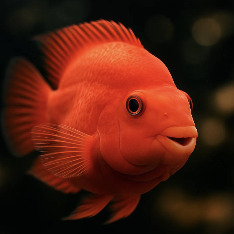 항상 웃고 있는 둥근 얼굴