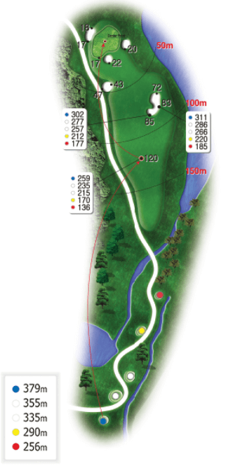 오아시스 코스 4 Hole