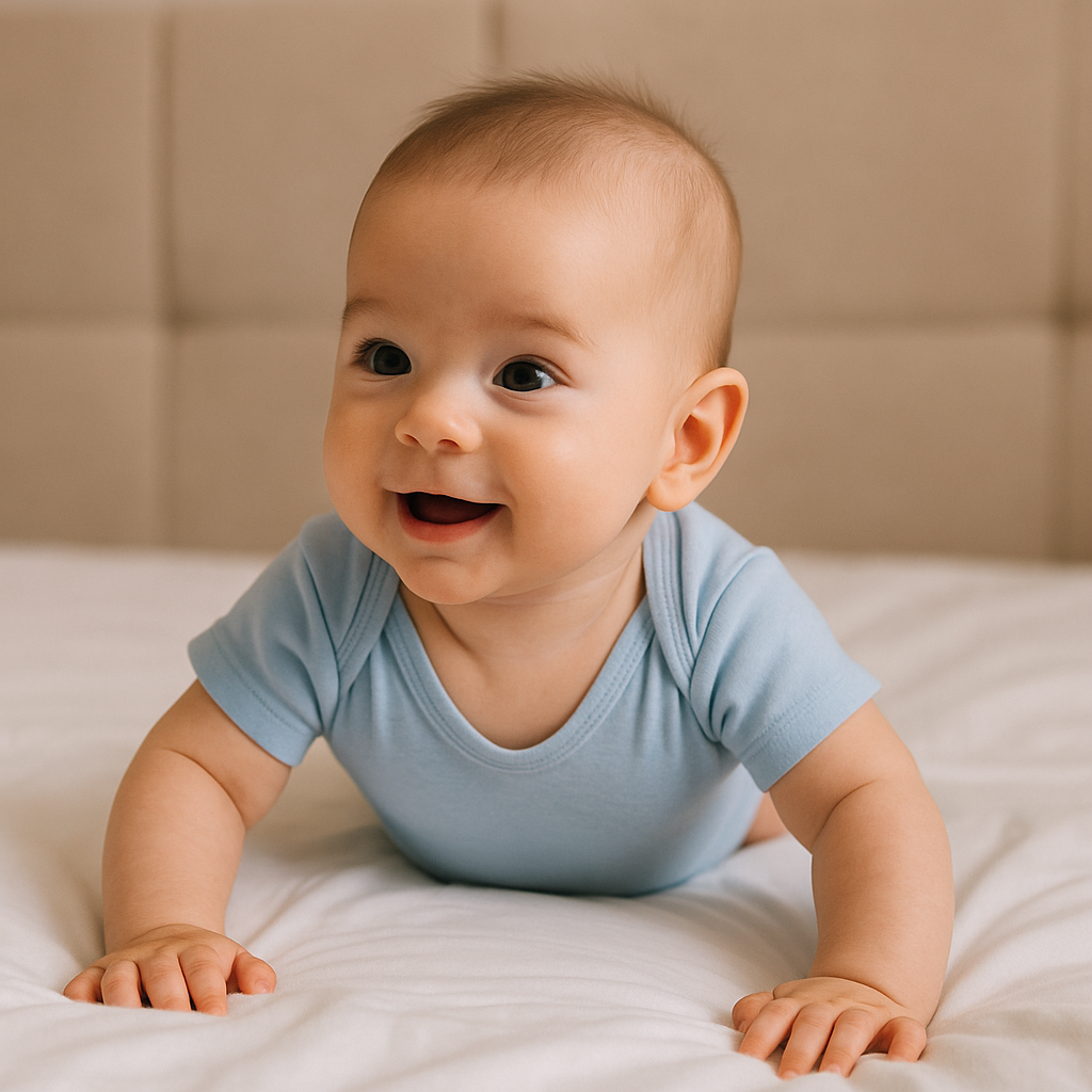 뒤집기-한-아기-모습