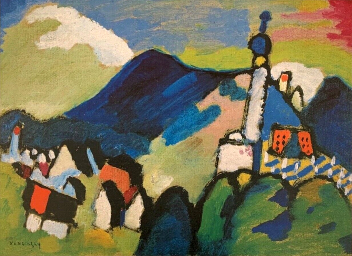 바실리 칸딘스키(Wassily Kandinsky), 러시아, 화가, 1866-1944