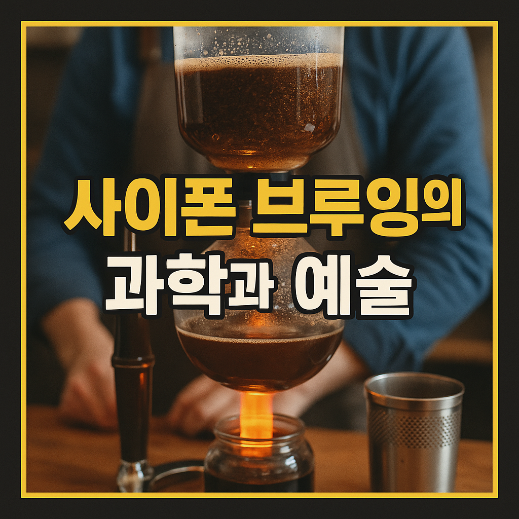 사이폰 브루잉의 과학과 예술