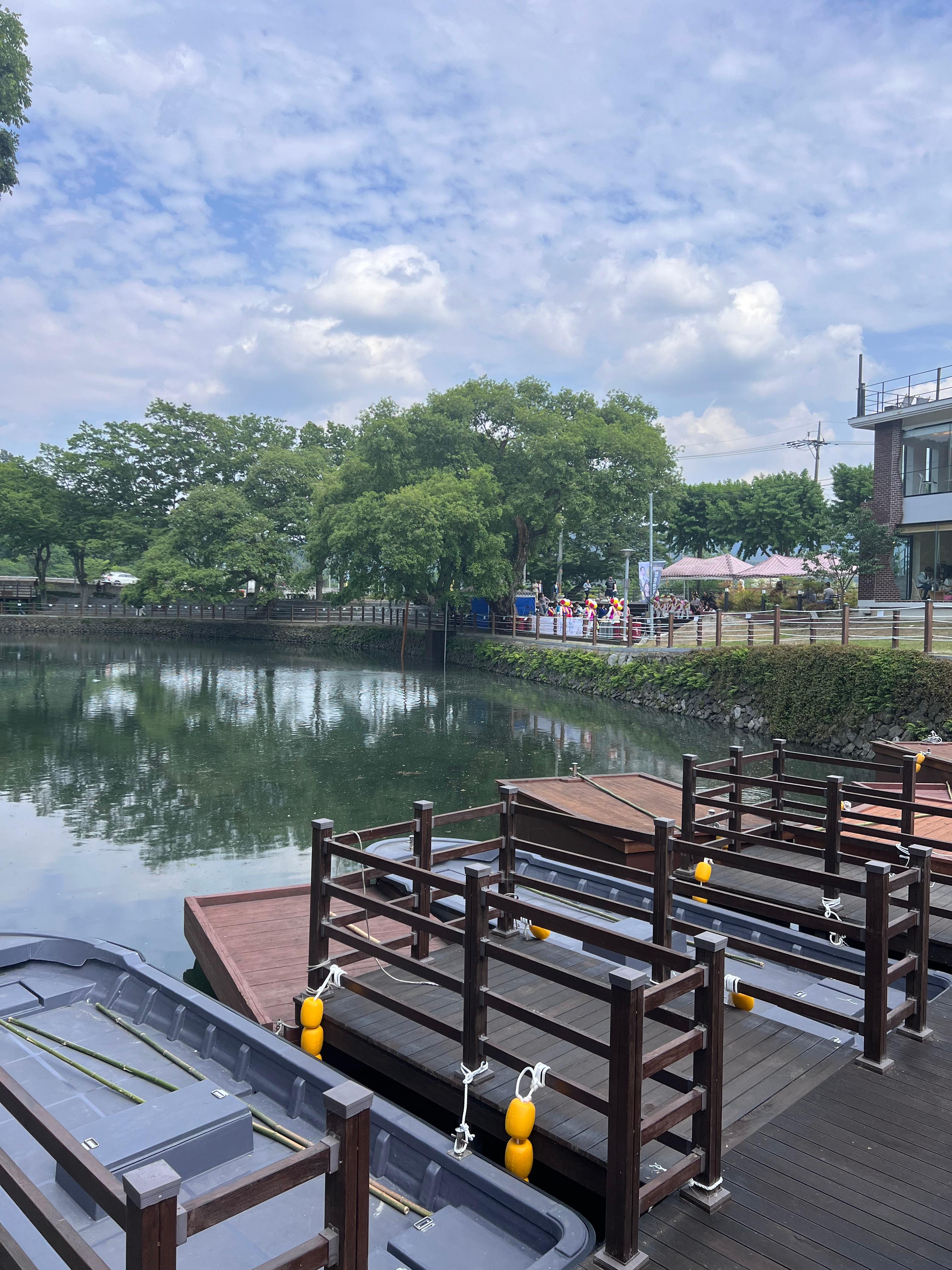 무진정 낙화놀이, 함안무진정