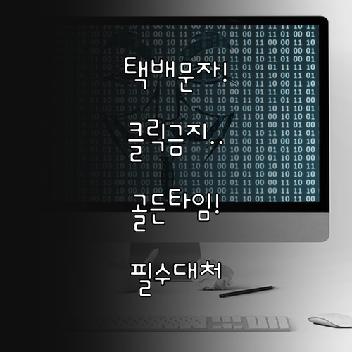 스마트폰 택배 문자 사기 예방과 피해..