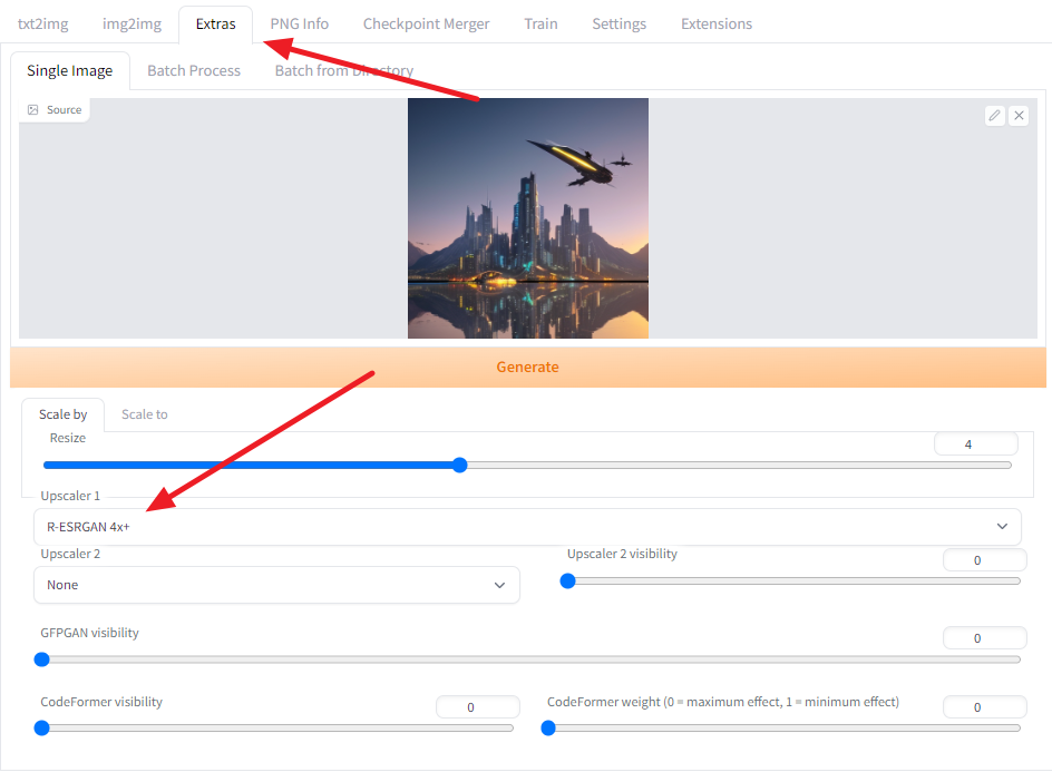 인공지능 확대 도구 사용방법