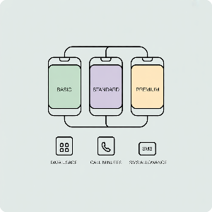 알뜰폰 요금제 비교 이미지