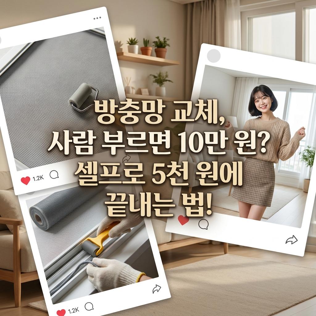 분당 시범한양 32평 미세방충망 교체 비용 장단점 비교 솔직 후기