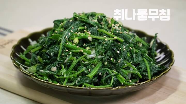 썸네일, 취나물 무침