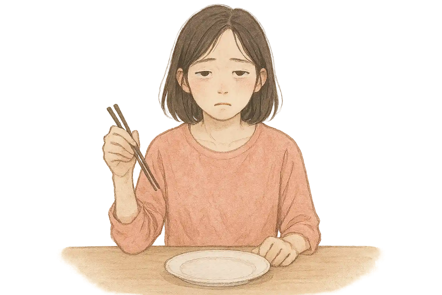 병원 진료실에서 의사와 상담하는 노년 환자, 혈액검사&middot;초음파&middot;CT 스캔 같은 검사 아이콘 포함, 전문 의료 일러스트, 파스텔 톤