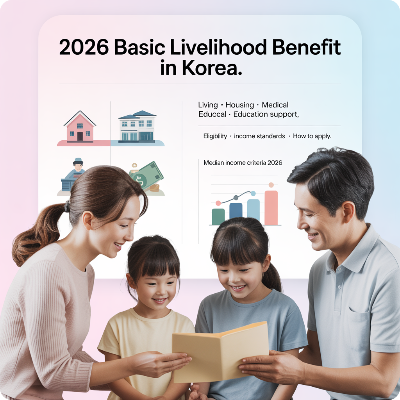 2026년 기초생활수급비 이미지