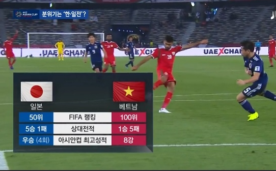 일본 베트남 축구 중계