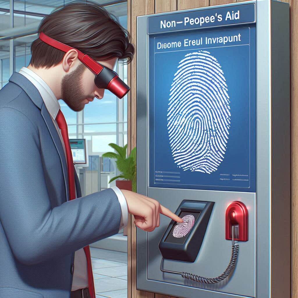 무인민원발급기 지문