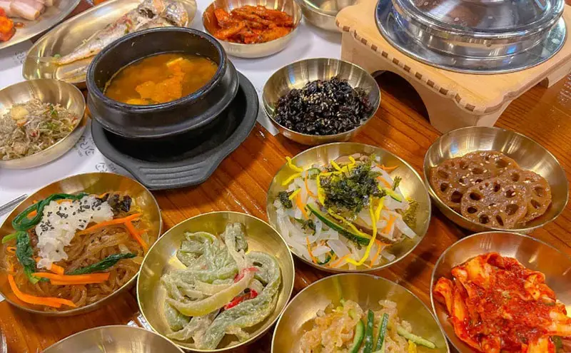 한국인 밥상 이미지.