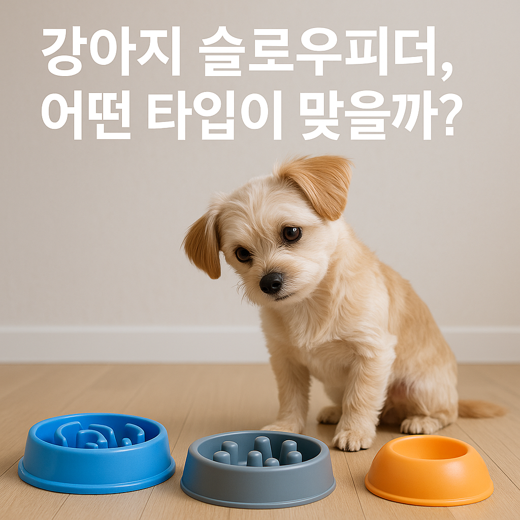 강아지 슬로우 피더 어떤 타입이 맞을까?, 실사형 이미지