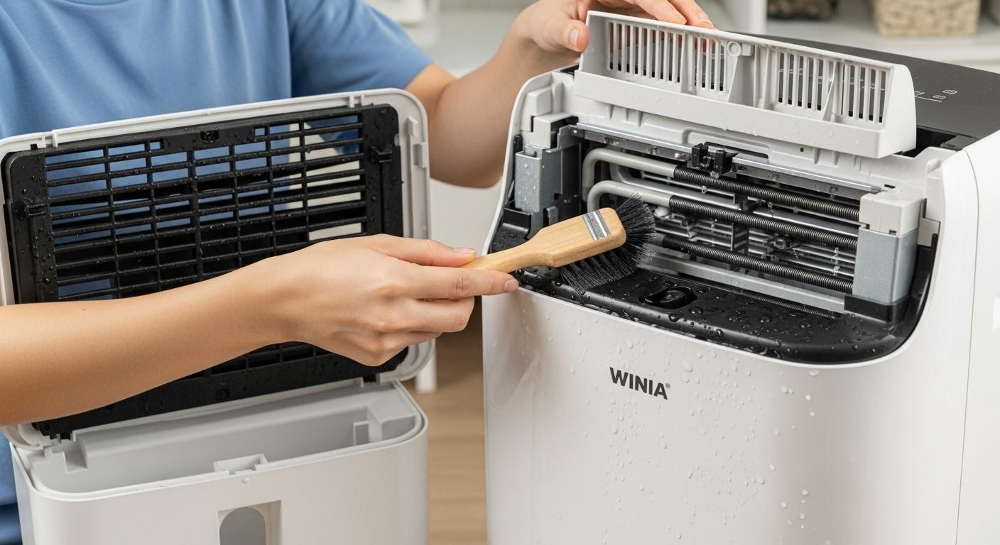 위니아 제습기 청소