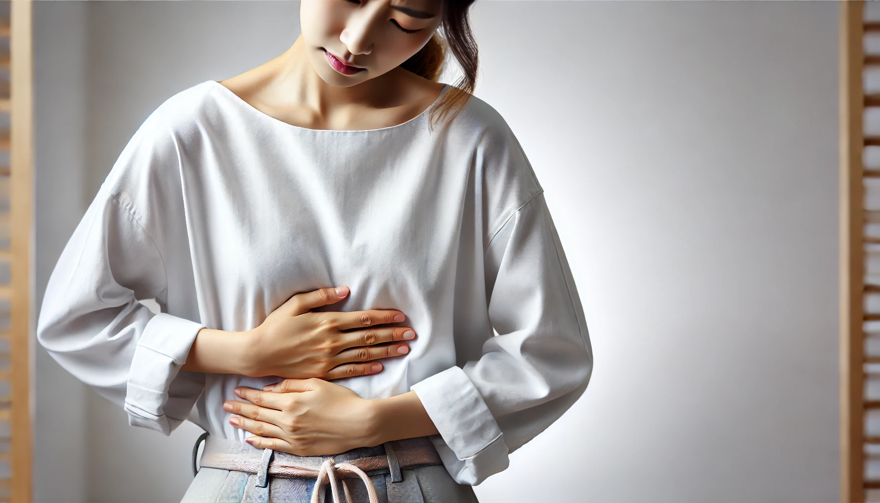 왼쪽배 통증 관련 사진