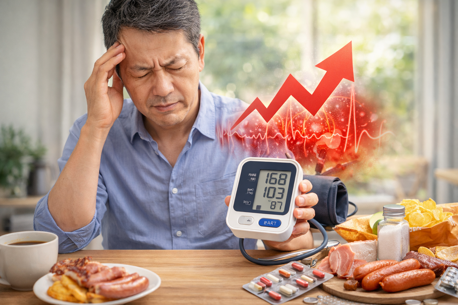 40대 이후 갑자기 혈압이 오르는 이유